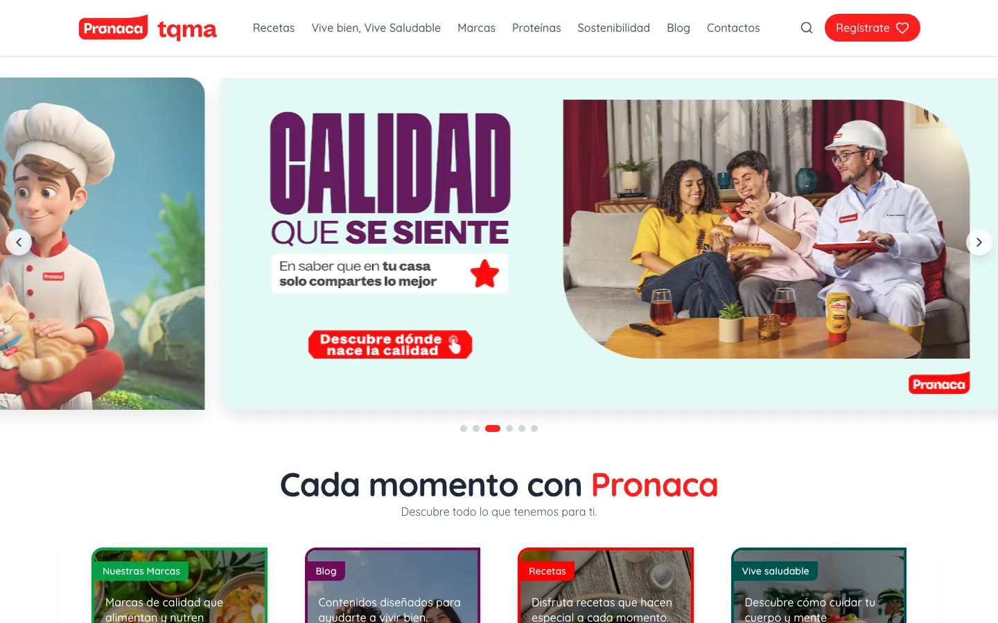 TQMA — Pronaca website, home page